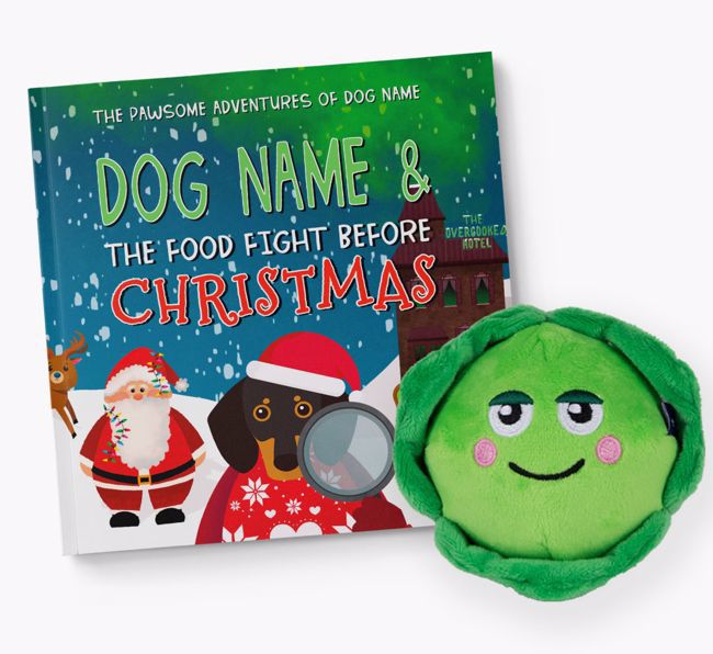 Personalised Book: Your Dog and the Food Fight Before Christmas